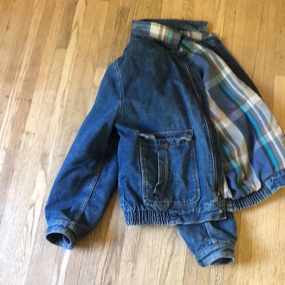 Lined Levi Jean jacket size xl - Picture 2 of 3